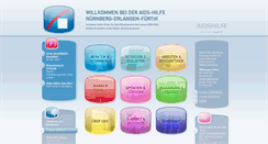 Desktop Screenshot of aidshilfe-nuernberg.de