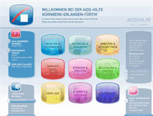 Tablet Screenshot of aidshilfe-nuernberg.de